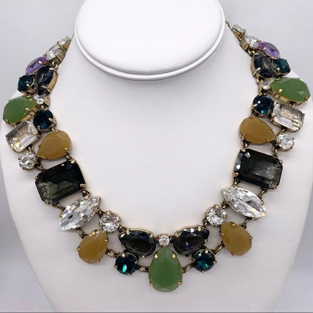 J. Crew Crystal Melange Necklace